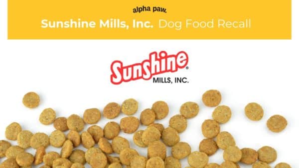 Sunshine dog food recall alert: super premium dog food with a blend of real chicken and quail