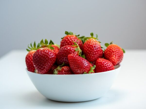 bowl of strawberries